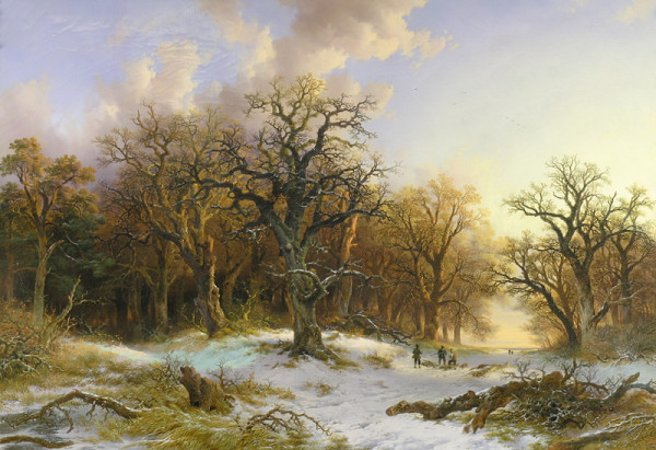 Remigius Adrianus Haanen – Zimná krajina 