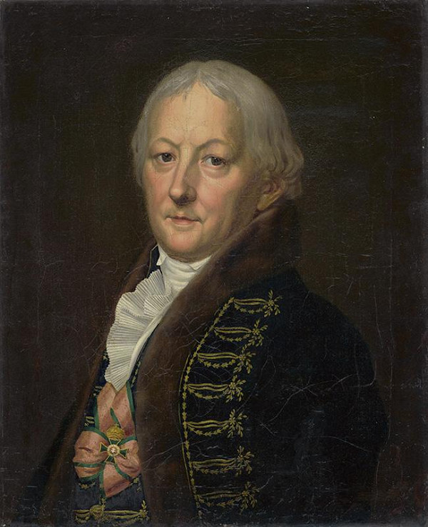 Stredoeurópsky maliar z konca 18. storočia – Portrét kráľovského personála (osobníka) Štefana Aczéla 