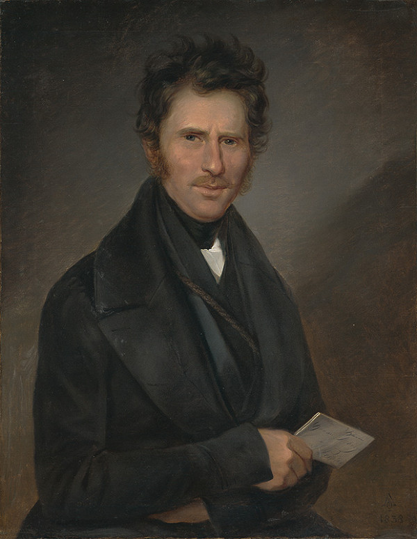 Ferdinand Karl Theodor Lütgendorff – Portrét pána Mihályiho, bratislavského rukavičkára 