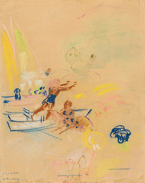 János Vaszary – Pláž 