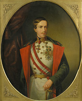 Stredoeurópsky maliar z polovice 19. storočia, Anton Einsle – Portrét Františka Jozefa I. 