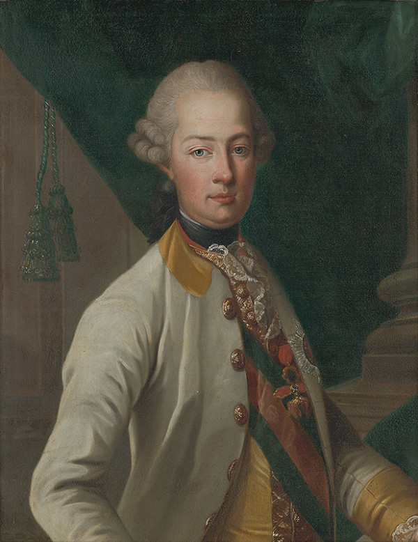 Stredoeurópsky maliar z 1. polovice 18. storočia – Portrét arcivojvodu Leopolda (II.) 