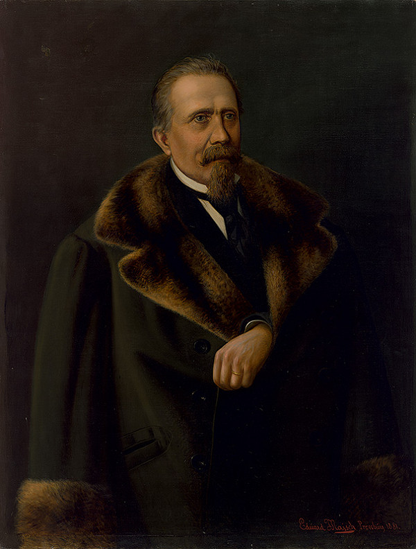 Eduard Majsch – Portrét Karla Mayrbergera 