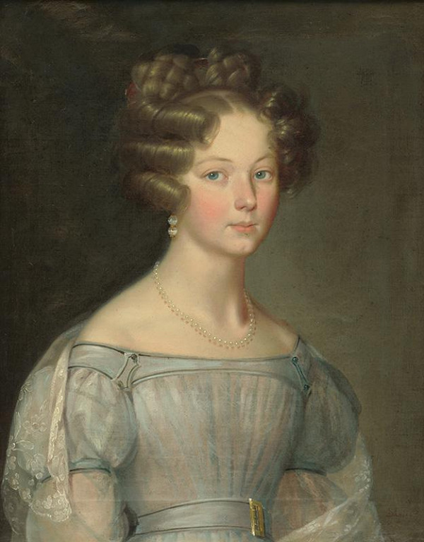 Constantin Daniel – Portrét Paulíny Lebzelternovej 