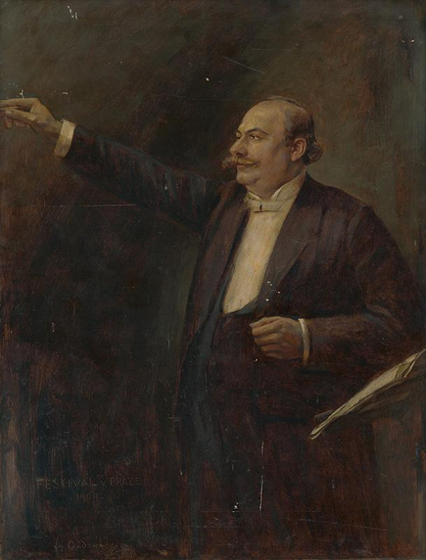 František Ondrúšek – Portrét Oskara Nedbala 