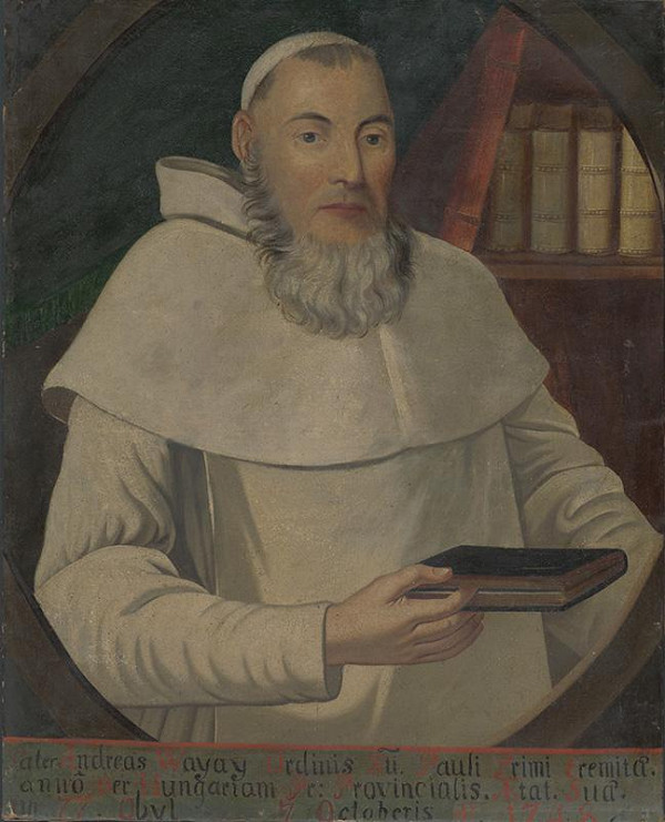 Stredoeurópsky maliar z 1. polovice 18. storočia – Portrét pátra Andreasa Wayayho 