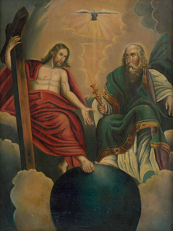 Stredoeurópsky maliar z prelomu 18. - 19. storočia – Svätá Trojica 