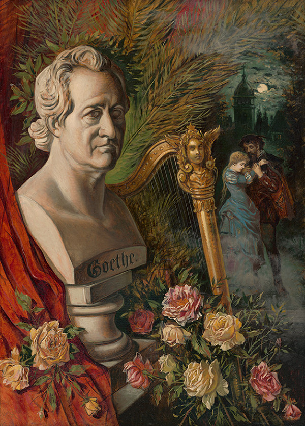 Eduard Majsch – Apoteóza Goetheho 