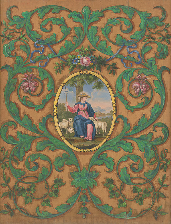 Stredoeurópsky maliar z 19. storočia – Dobrá pastierka 