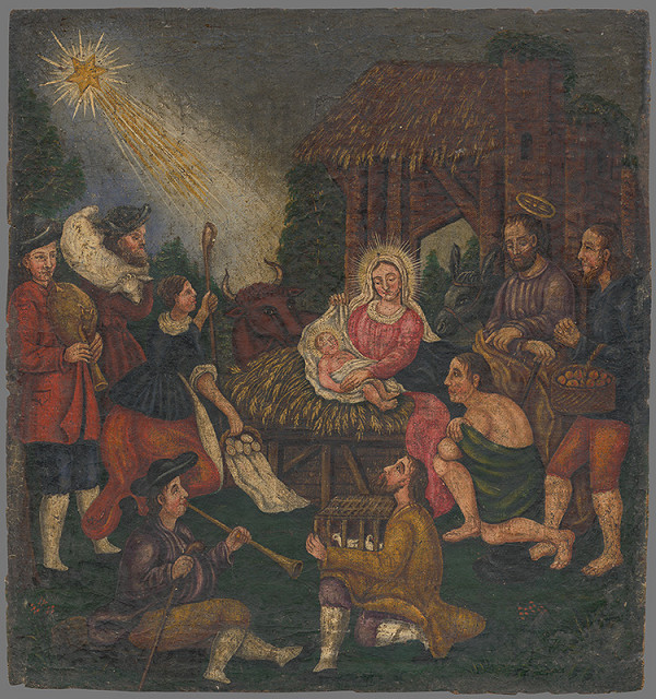 Stredoeurópsky maliar z prelomu 18. - 19. storočia – Klaňanie pastierov 