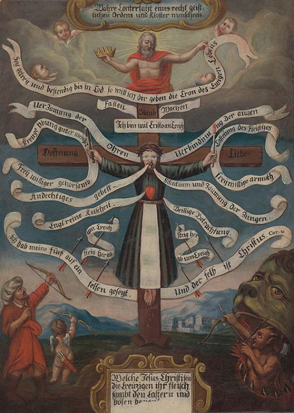 Stredoeurópsky maliar z prelomu 17. - 18. storočia – Zásady rehoľníka - Pravda o slove Božom  