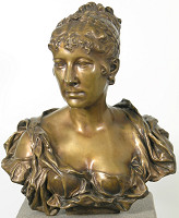 Viktor Oskar Tilgner – Portrét Charlotty Wolterovej 