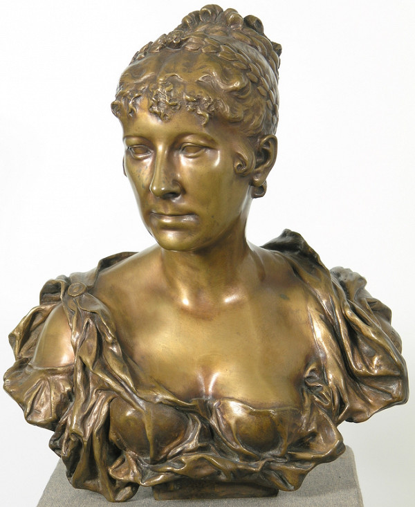 Viktor Oskar Tilgner – Portrét Charlotty Wolterovej 