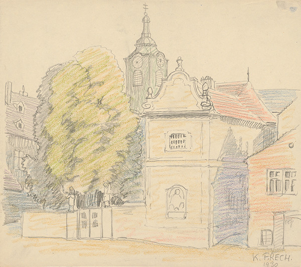 Karol Frech – Kostolík sv.Trojice na Podhradí v Bratislave 