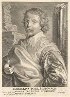 Pieter de Jode, Anthony van Dyck – Portrét Cornelisa Poelenburga 