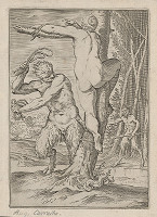 Lodovico Carracci – Satyr bičujúci ženu 