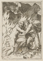 Lodovico Carracci – Únik pred plameňmi 