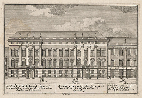 Stredoeurópsky autor z 1. polovice 18. storočia – Dom grófa Questenberga 