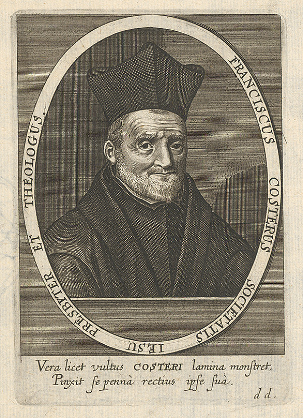 Stredoeurópsky grafik z prelomu 17. a začiatku 18. storočia – Portrét Francisca Costera 