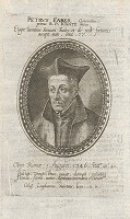 Stredoeurópsky grafik z 18. storočia – Portrét P. Fabera 