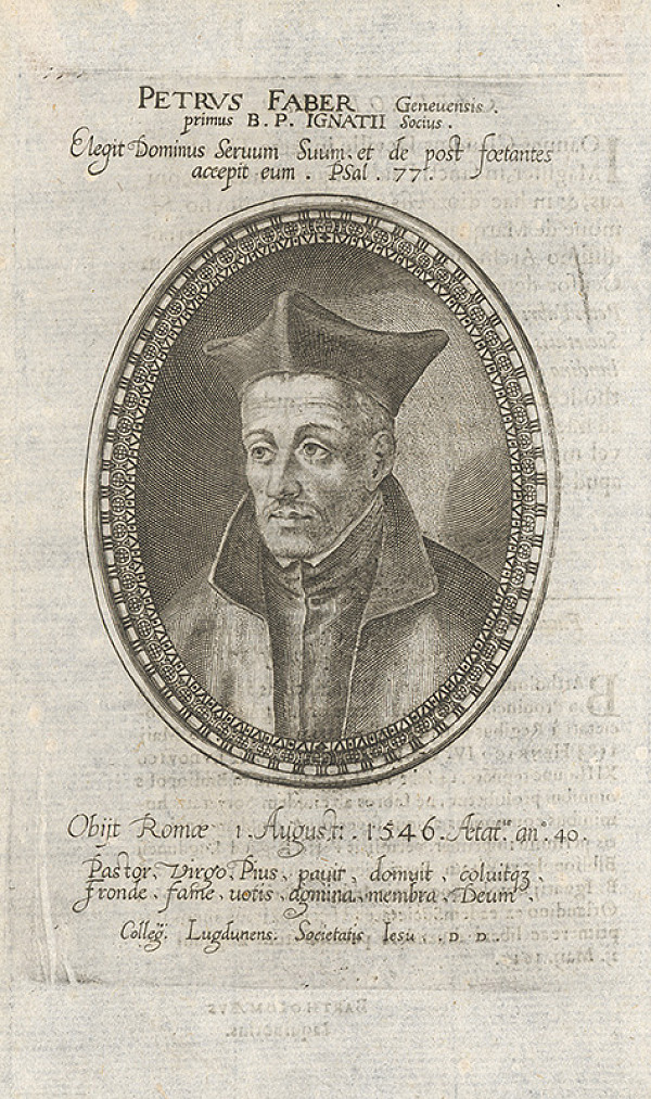 Stredoeurópsky grafik z 18. storočia – Portrét P. Fabera 