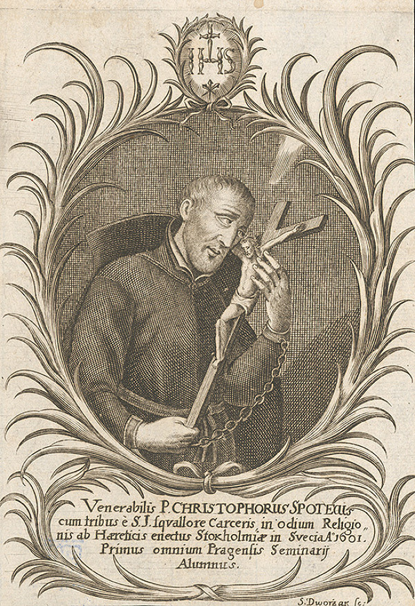 Samuel Dworzak – Portrét pátra Christophorusa 