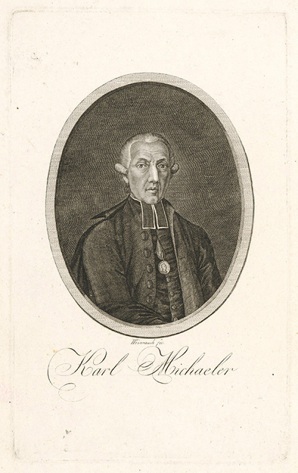 Johann Caspar Weinrauch – Portrét Karola Michaelera 