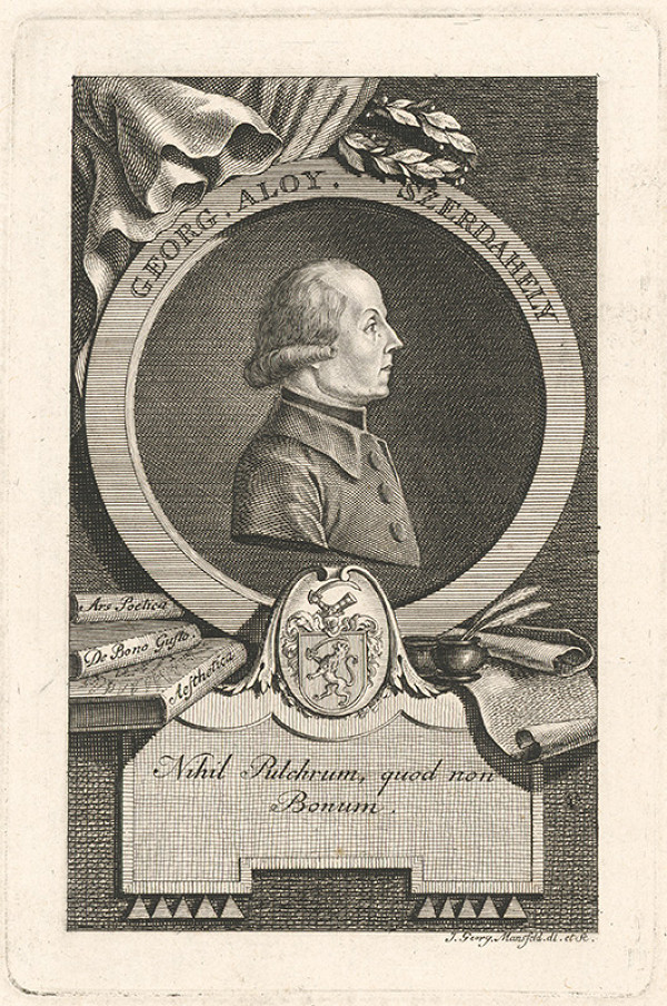 Johann Georg Mansfeld – G.A.Szerdahely - portrét 