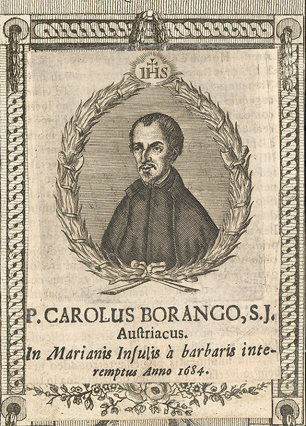 Stredoeurópsky grafik zo 17. storočia – Portrét P.C.Boranga 