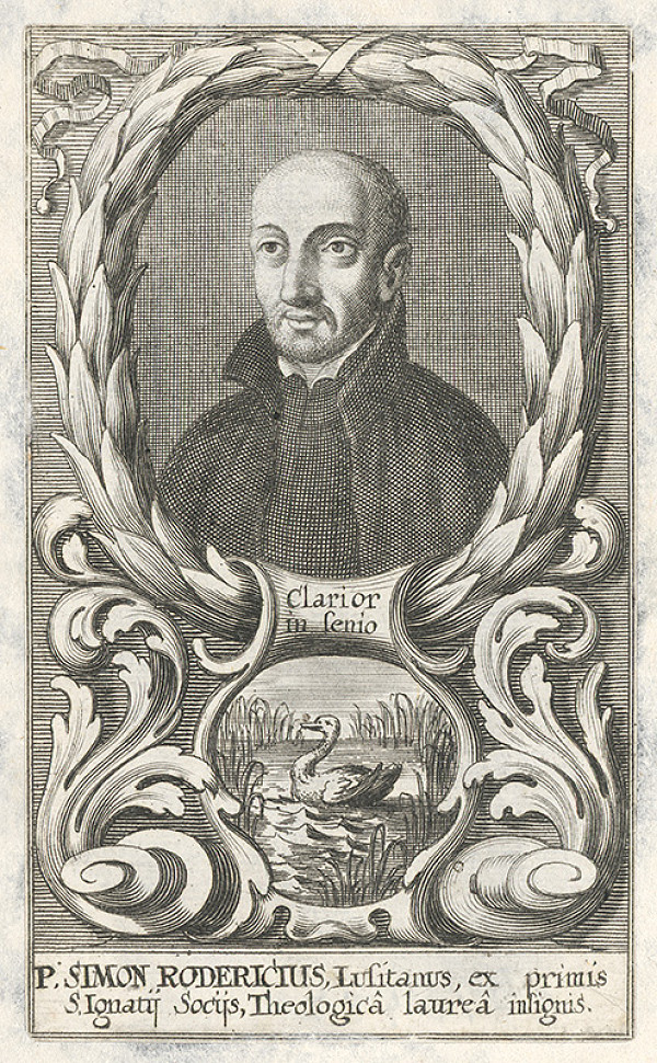 Stredoeurópsky grafik zo 17. storočia – Portrét P.Simona Rodericiusa 