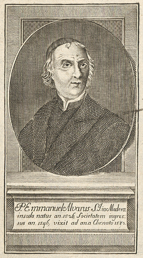 Stredoeurópsky grafik z 18. storočia – Portrét P. Emanuela Alvarusa 