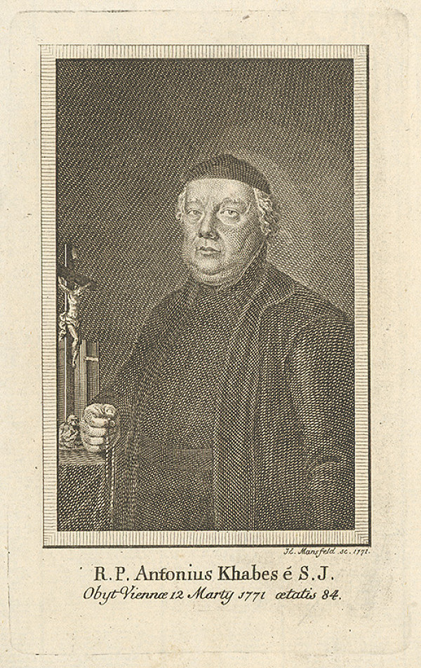 Johann Ernst Mansfeld – Portrét Antonia Khabesa 