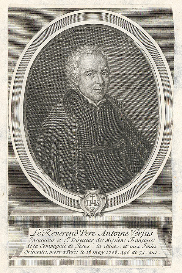 Francúzsky grafik z 18. storočia – Portrét Antoana Verjus-a 