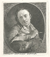 Joseph Schmutzer – Portrét Rafaela Donnera 