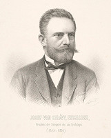 Adolf Dauthage – Portrét Jozefa v. Szlávyho 