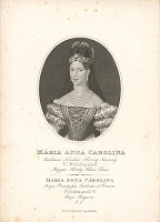 Adám Sándor Ehrenreich – Portrét Márie Anny Karolíny 