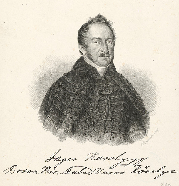 Adám Sándor Ehrenreich – Portrét Karola Jegera 