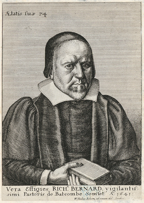 Václav Hollar – Portrét Bernarda Richarda 