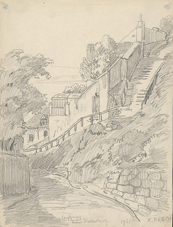 Karol Frech – Príchod na Vodný vrch v Bratislave