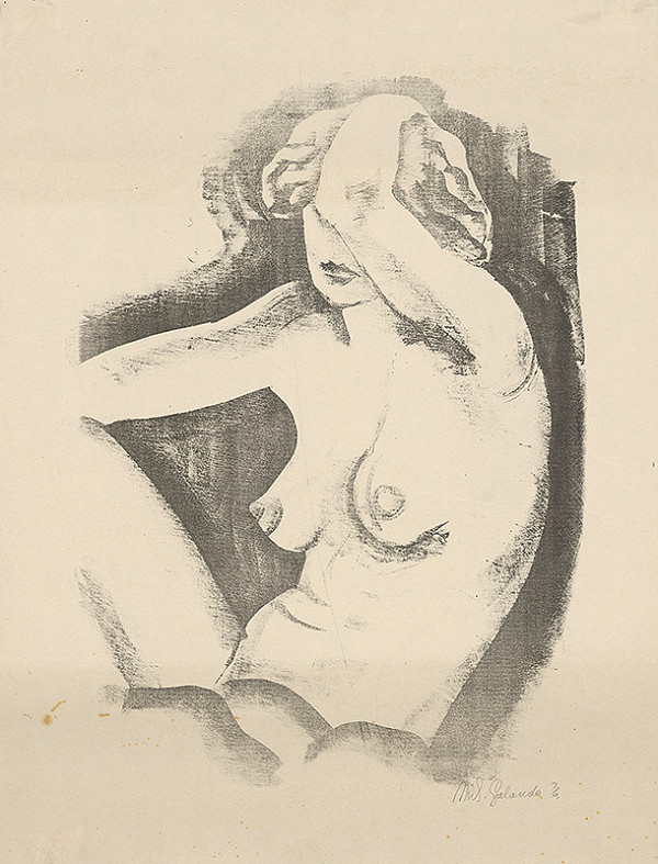 Mikuláš Galanda – Ženský akt 