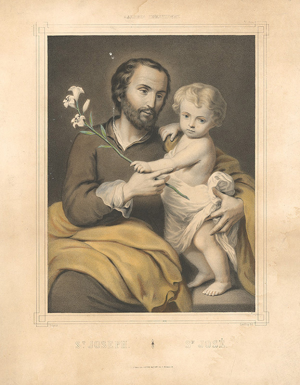 Geoffroy, Dopter – Svätý Jozef s malým Ježiškom 