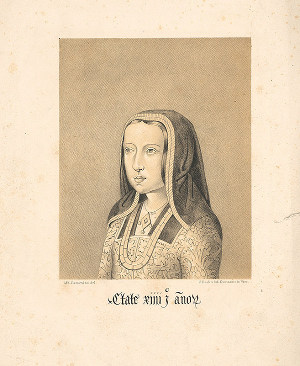 Johann Rauh, Alberto Camesina – Portrét mladej ženy 