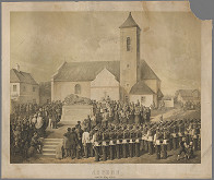 Anton Joseph Strassgschwandtner – Pohľad na Aspern 