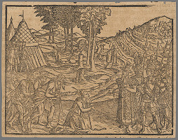 Stredoeurópsky grafik zo 16. storočia – Výjav zo Starého zákona 15. 