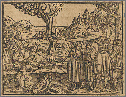 Stredoeurópsky grafik zo 16. storočia – Výjav zo Starého zákona 14. 