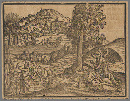 Stredoeurópsky grafik zo 16. storočia – Výjav zo Starého zákona 20. 