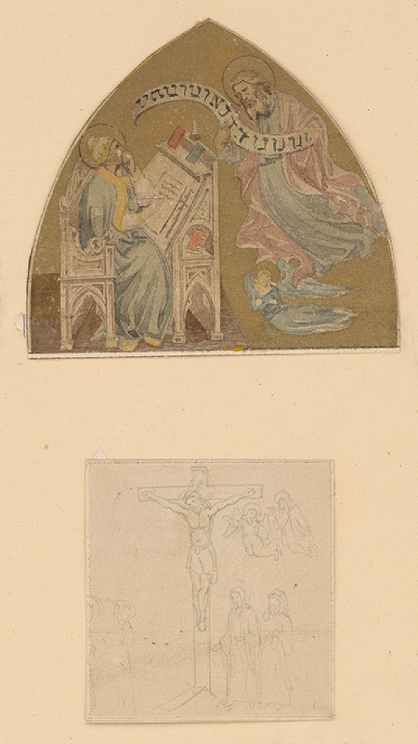 Stredoeurópsky grafik z prelomu 19. - 20. storočia – Dva náboženské výjavy 