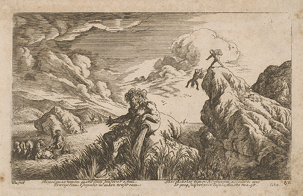 Stredoeurópsky grafik zo 17. storočia – Mytologický výjav 