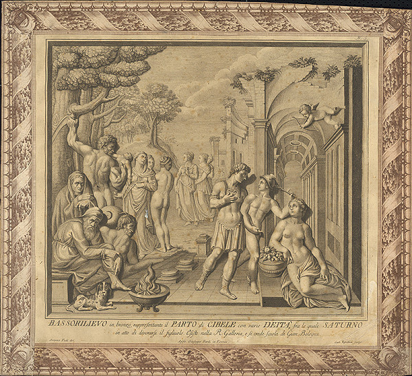 Gaetano Vascellini, Antonio Fedi, Giuseppe Bardi, Giambologna – Narodenie Kybelé 