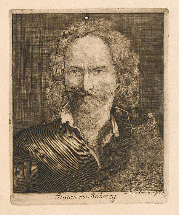 Ján Juraj Lumnitzer – Portrét Františka Rákoczyho 